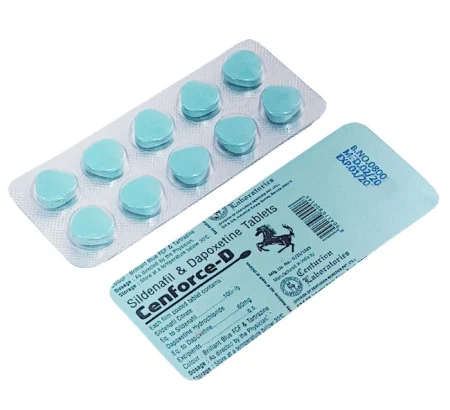 Cenforce D 160mg (Sildenafil/Dapoxetine)