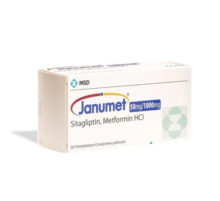 Janumet 50 mg/1000 mg Tablet