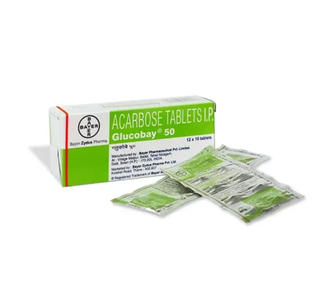Glucobay 50 mg Tablet