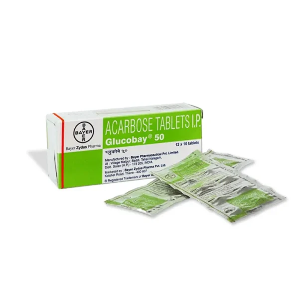 Glucobay 50 mg Tablet