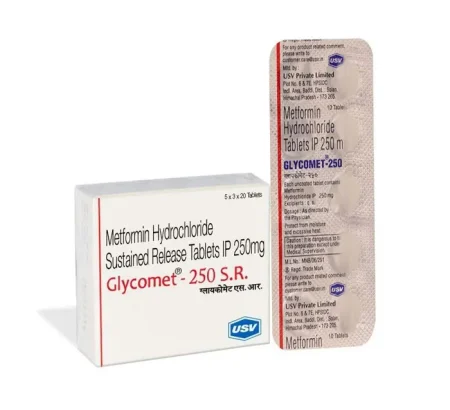 Glycomet 250 mg Tablet