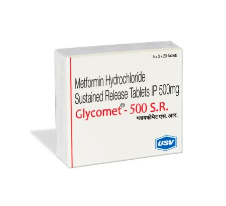 Glycomet 500 mg Tablet