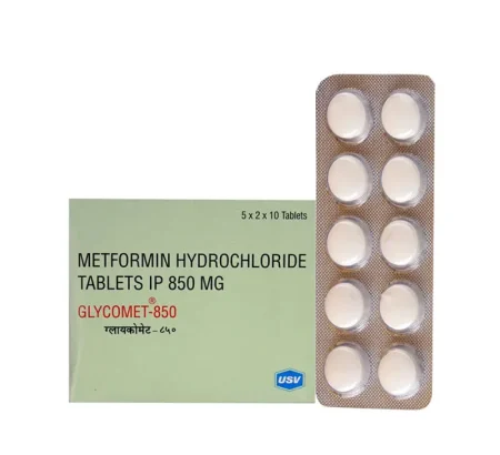 Glycomet 850 mg Tablet